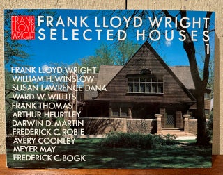 Item #55142 FRANK LLOYD WRIGHT HOUSES 1. Frank Lloyd Wright, Yukio Futagawa, Bruce Brooks...