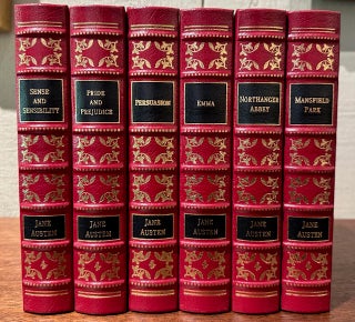 Item #55179 THE NOVELS OF JANE AUSTEN (Six volumes, complete). Jane Austen