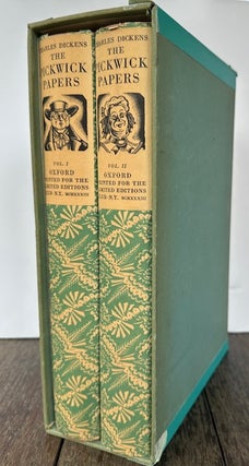 Item #55202 THE POSTHUMOUS PAPERS OF THE PICKWICK CLUB With an Introduction by G.K. Chesterton...