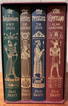 Item #55211 EMPIRES OF THE ANCIENT NEAR EAST. (Four Volumes). H. W. F. Saggs, Alan Gardiner, J M....