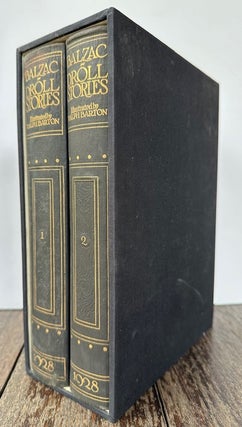 Item #55228 DROLL STORIES. (Two volumes). Honore De Balzac, Ernest Boyd, Ralph Barton