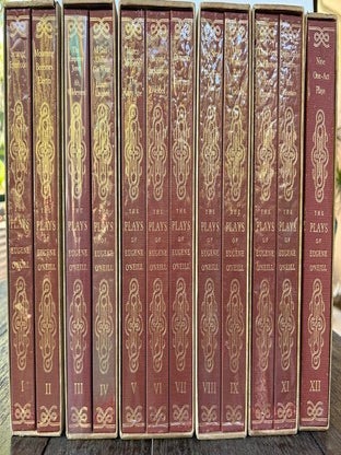 Item #55289 THE PLAYS OF EUGENE O'NEILL. The Wilderness Edition. SIGNED. (Twelve volumes). Eugene...