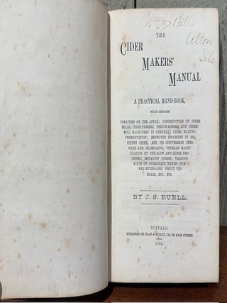 THE CIDER MAKERS' MANUAL