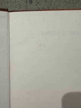 SWEET WILL: Poems (signed)