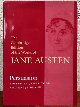 Item #55580 PERSUASION. Jane Austen, Janet Todd, Antje Blank