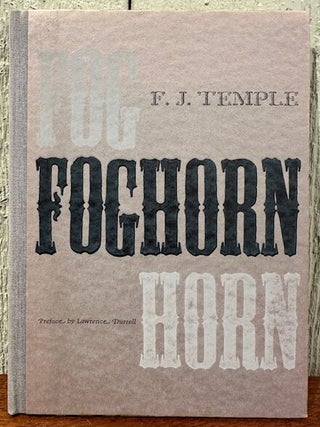 Item #55689 FOGHORN (Signed). F. J Temple