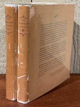 Item #55845 CALIFORNIA IN 1851 and CALIFORNIA IN 1852, The Letters of Dame Shirley. (Two...