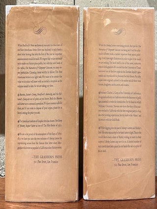 CALIFORNIA IN 1851 and CALIFORNIA IN 1852, The Letters of Dame Shirley. (Two volumes)
