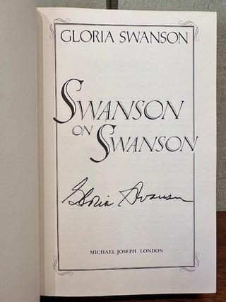 SWANSON ON SWANSON: An Autobiography
