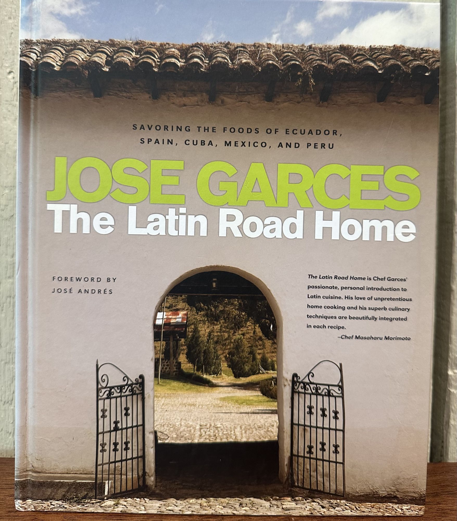 THE LATIN ROAD HOME. Signed | Jose Garces
