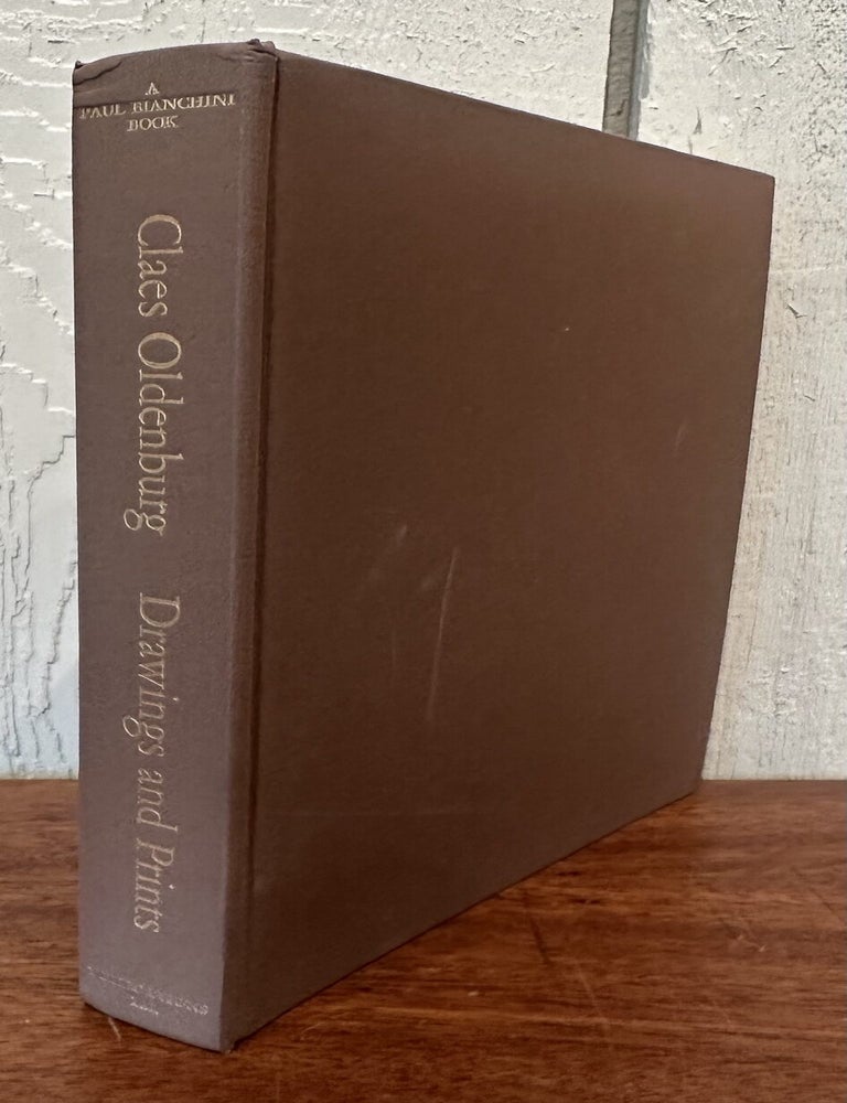 Item #57593 CLAES OLDENBURG: Drawings and Prints. Claes Oldenburg, Gene Baro, commentary.