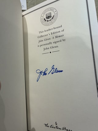 JOHN GLENN. A MEMOIR.