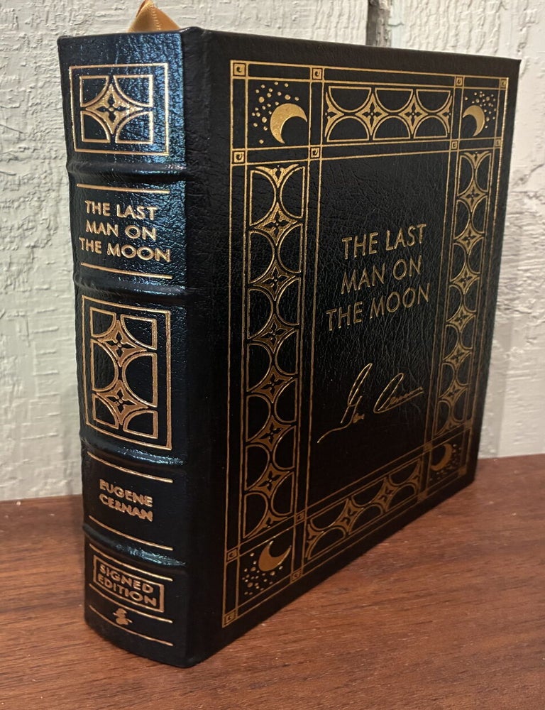 Item #57602 THE LAST MAN ON THE MOON. Eugene Cernan, Don Davis.