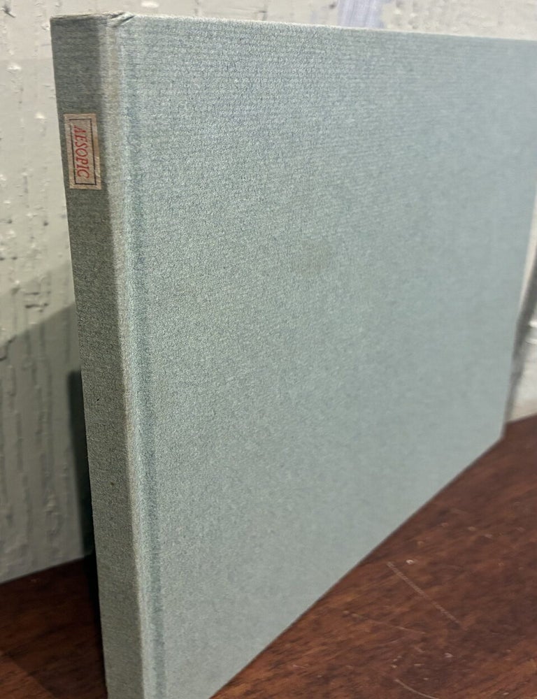 Item #57860 AESOPIC. Anthony Hecht.