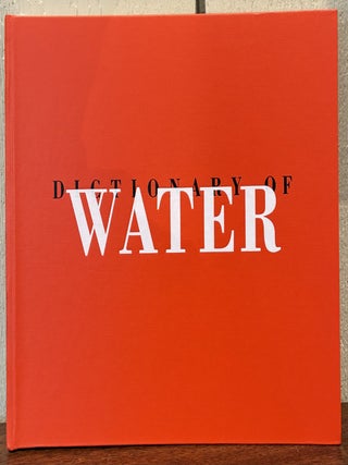DICTIONARY OF WATER
