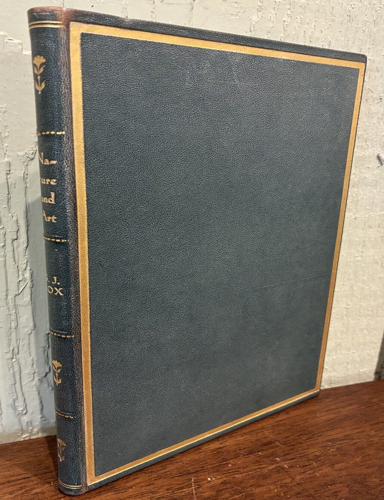 Item #57869 NATURE AND ART. George J. Cox.