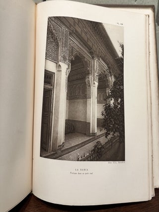 MOORISH HOUSES AND GARDENS OF MOROCCO. (Two volumes)