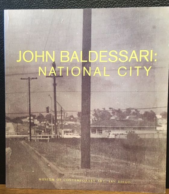 Item #9080 JOHN BALDESSARI: NATIONAL CITY. John Baldessari.